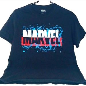 MARVEL Black Short Sleeve Graphic T-shirt | EUC | Unisex Tee